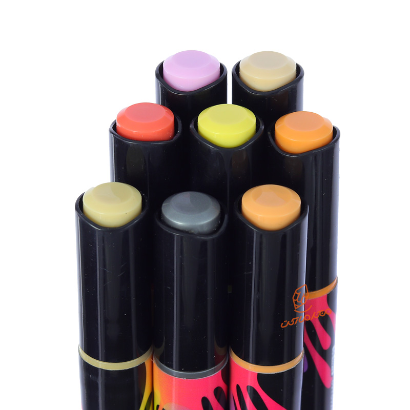 ماژیک اکریلیک 2 سرتخت مدل متالیک CS-H913 (10).jpg