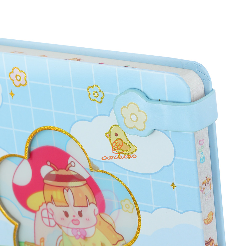 دفترچه طرح برجسته فانتزی طرح ZH-96-01 LOVELY GIRL (3).jpg