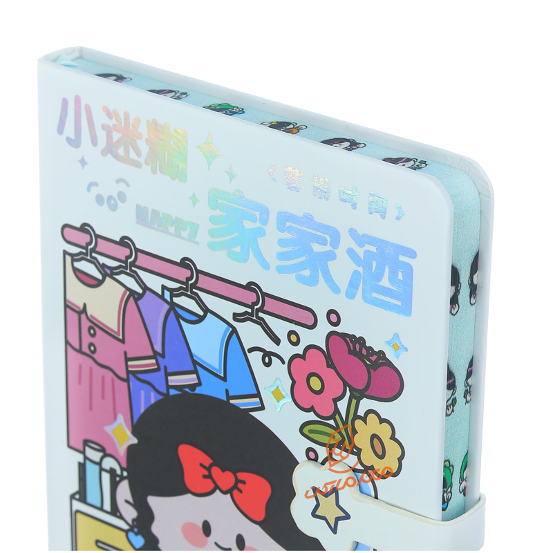 دفترچه  فانتزی طرح ZH-35-241  HAPPY GIRL (4).jpg