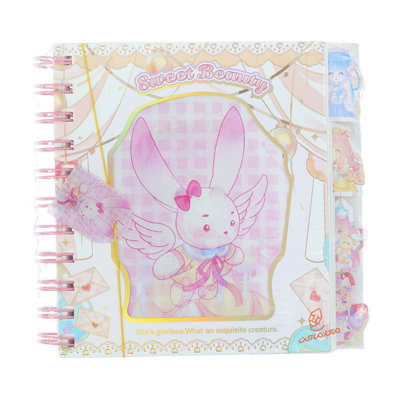 دفترچه طرح برجسته فانتزی طرح انیمه ZH-95-04 (5).jpg