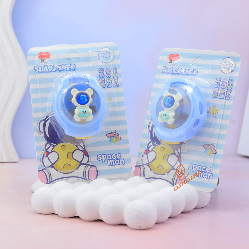 تراش 2 سوراخ مخزن دار طرح فضانورد S-9718