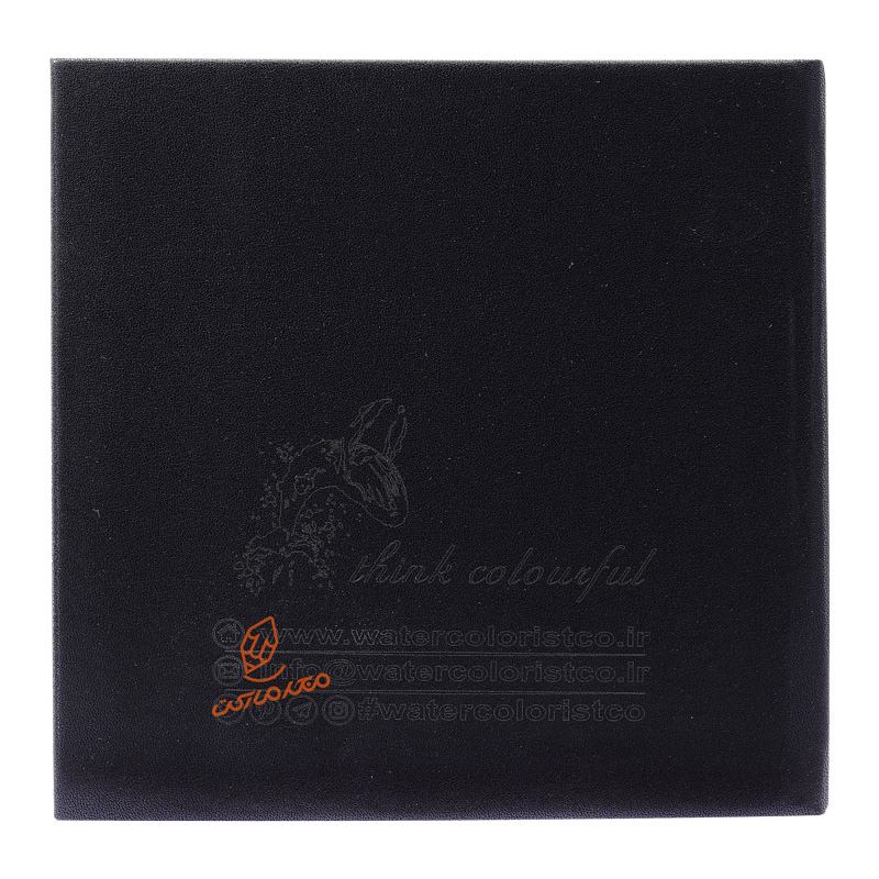 دفترچه بلوک آبرنگ راف 1919 (300 گرم-جلد چرمی ) واترکالریست (2).jpg