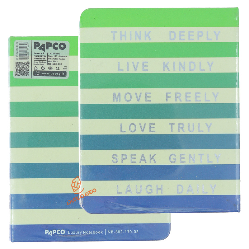 دفتر 130 برگ A6 مدل لاکچری NB-682 پاپکو PAPCO (8).jpg