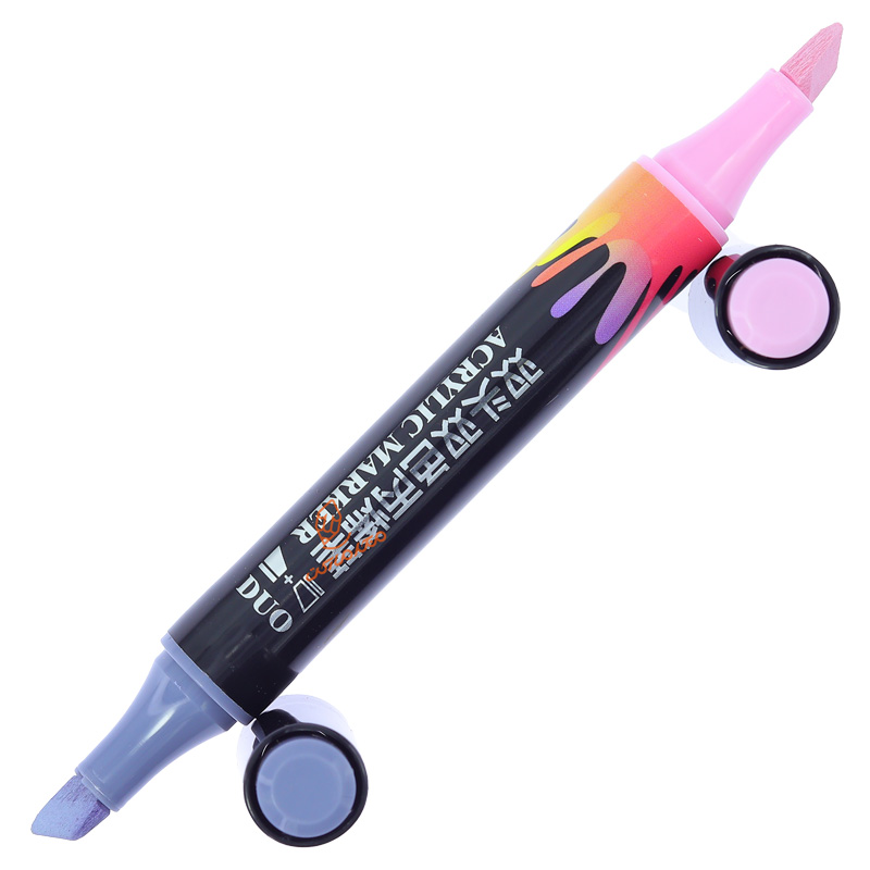 ماژیک اکریلیک 2 سرتخت مدل متالیک CS-H913 (7).jpg