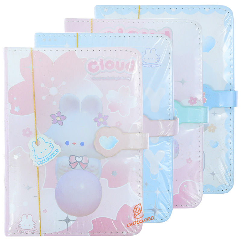 دفترچه طرح برجسته فانتزی طرح ZH-66-60 CANDY BUNNY