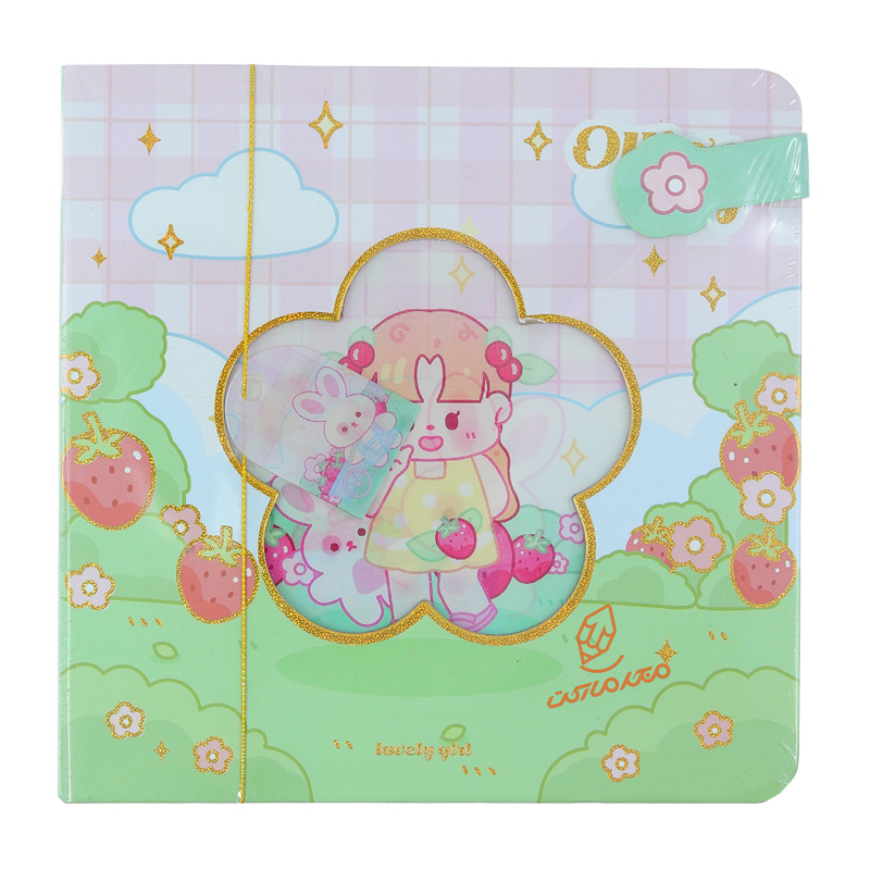 دفترچه طرح برجسته فانتزی طرح ZH-96-01 LOVELY GIRL (6).jpg