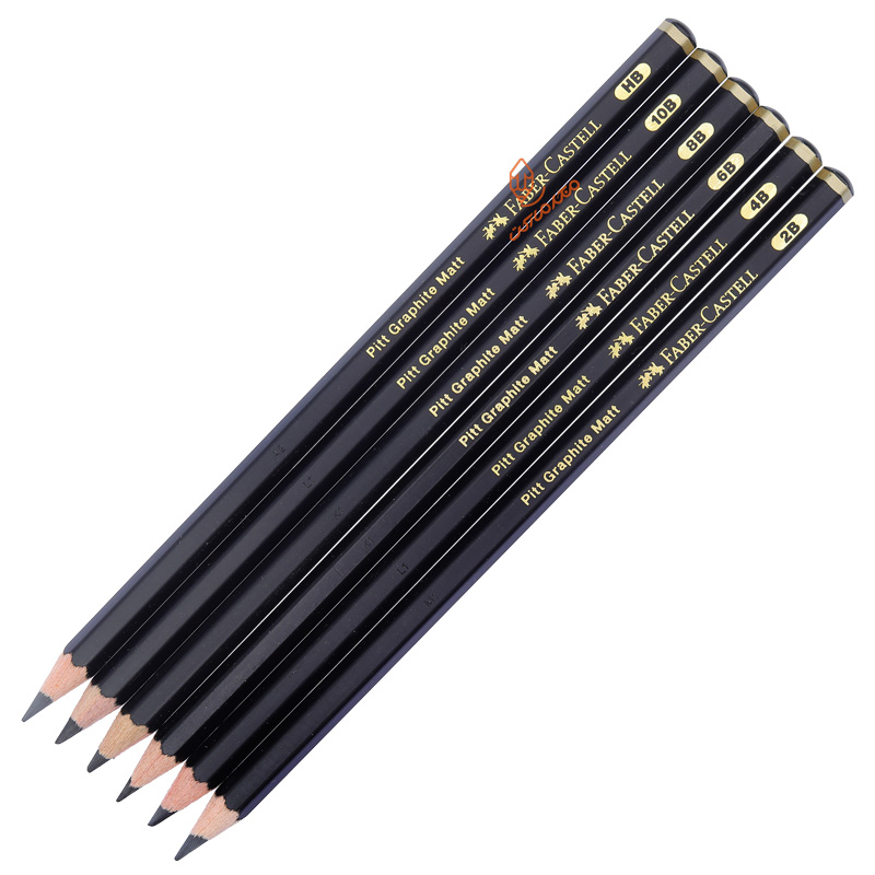 مداد طراحی گرافیتی PITT MATT فابر کاستل FABERCASTELL (1).jpg