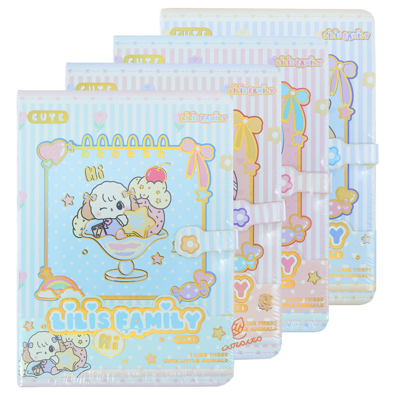 دفترچه طرح برجسته فانتزی طرح ZH-35-272 LILIS FAMILY