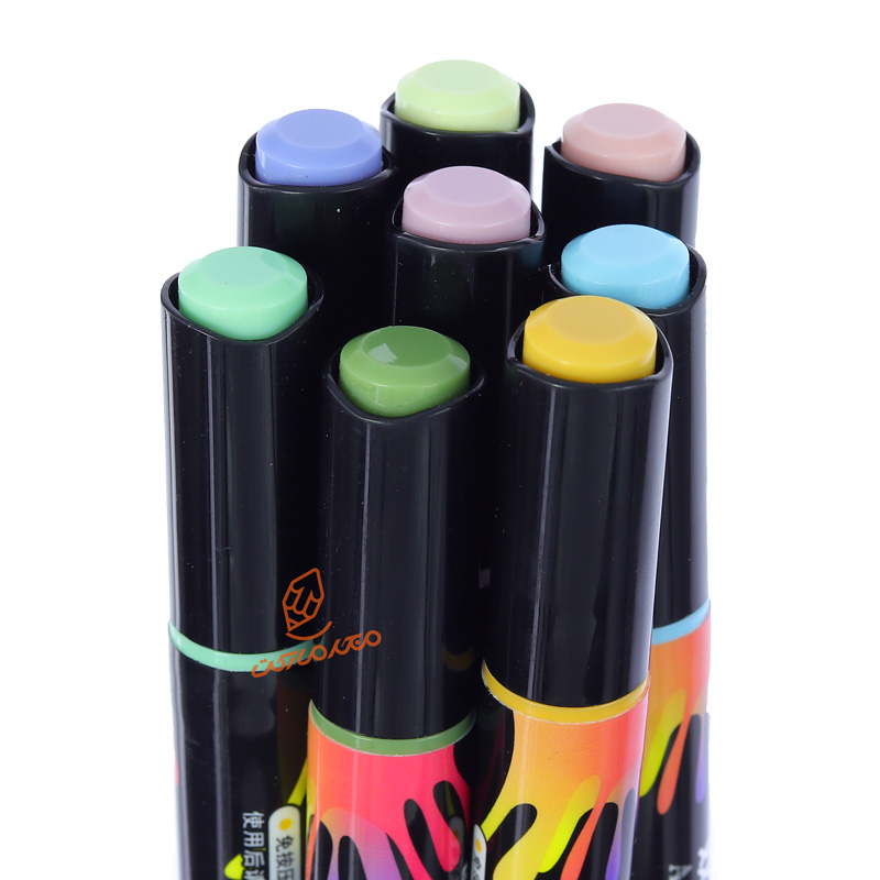 ماژیک اکریلیک 2 سر تخت مدل پاستلی  CS-H914 (11).jpg