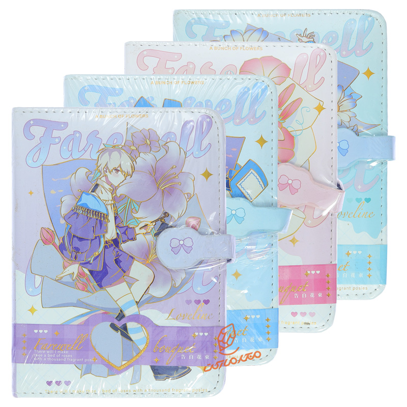 دفترچه طرح برجسته فانتزی طرح ZH-66-53 LOVE LINE