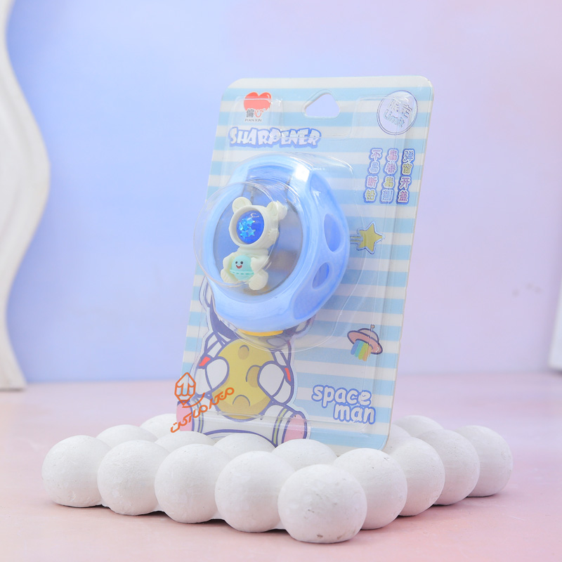 تراش 2 سوراخ مخزن دار طرح فضانورد S-9718 (3).jpg