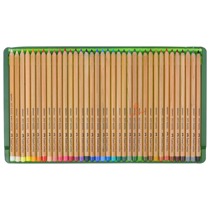 مداد رنگی پاستل 36 رنگ جعبه فلزی فابر کاستل FABERCASTELL (6).jpg