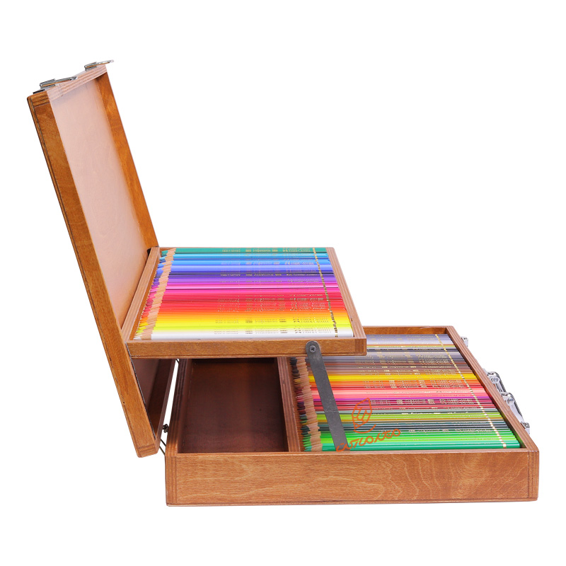 مداد رنگی 120 رنگ پلی کروموس جعبه چوبی ایرانی فابرکاستل FABERCASTELL (6).jpg