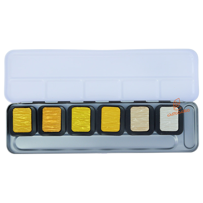 آبرنگ متالیک 6 رنگ مدل CLASSIC فاین تک FINETEC (2).jpg