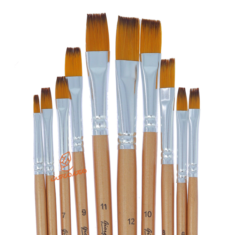 ست قلم مو سرتخت 10 عددی سری F-100 جورجیونه GIORGIONE (4).jpg