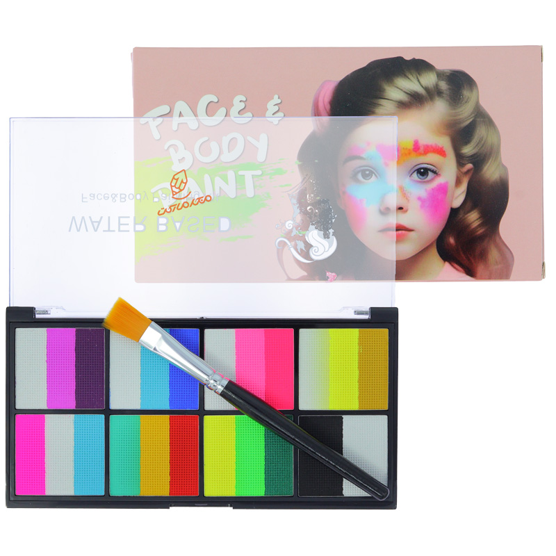 ست گریم صورت و بدن 18 رنگ کد 7462