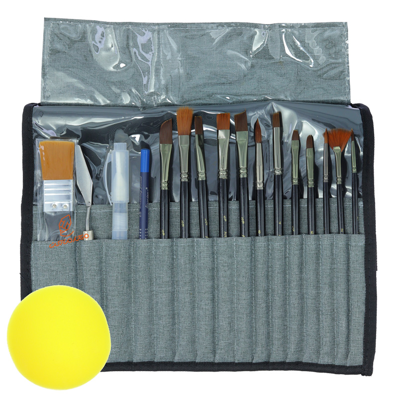 ست قلم مو میکس به همراه ابزار  18 عددی CB-18 جورجیون GFGIORGIONE