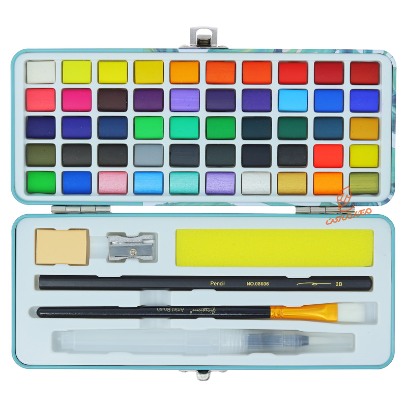 آبرنگ حرفه ای 50 رنگ جورجیونه GFGIORGIONE (2).jpg