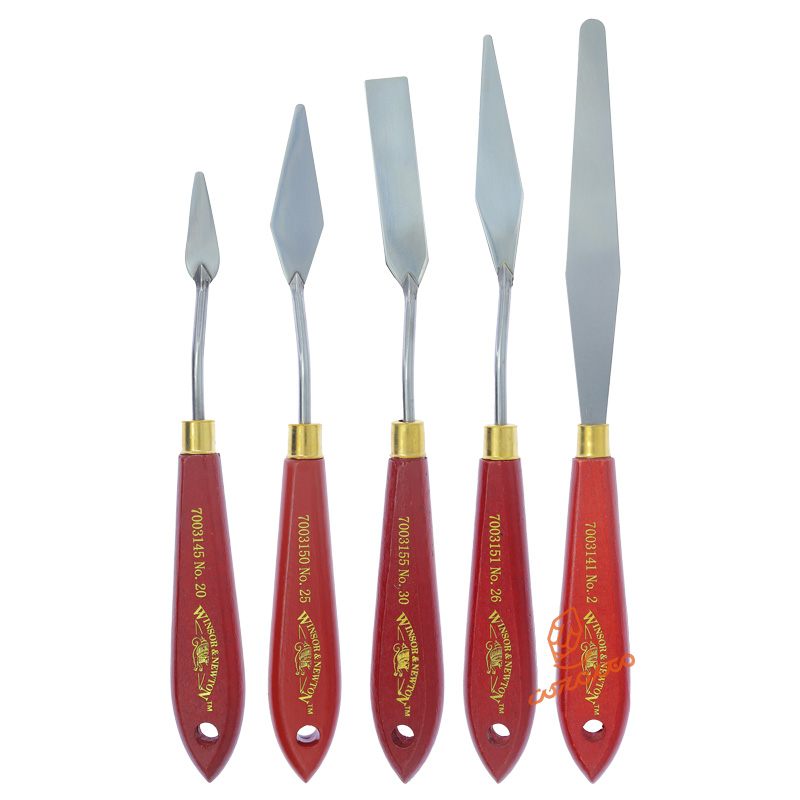 کاردک فلزی دسته چوبی وینزور