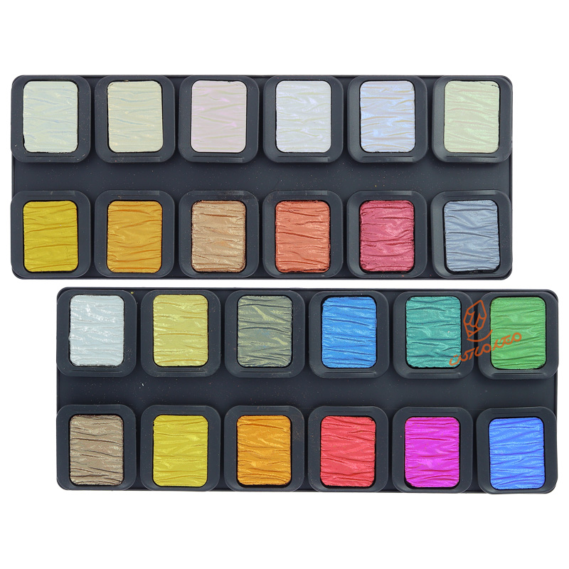 آبرنگ متالیک 24 رنگ مدل 4ELEMENTS فاین تک FINETEC (6).jpg