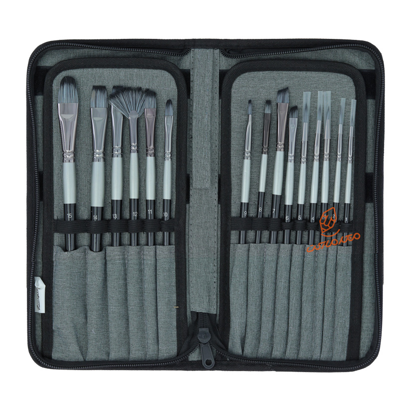 ست قلم مو میکس به همراه ابزار  19 عددی CB-19 جورجیون GFGIORGIONE