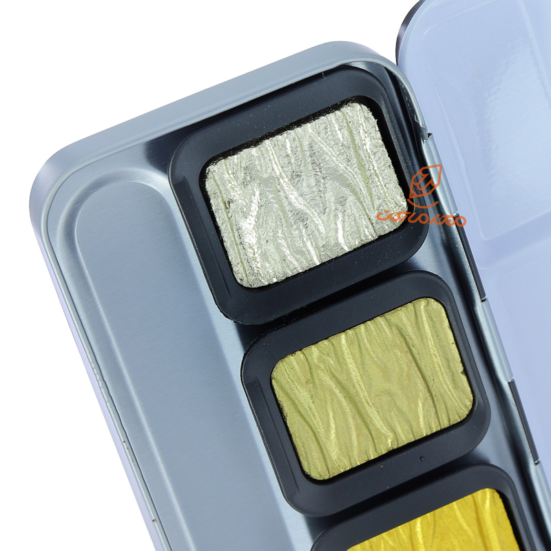 آبرنگ متالیک 6 رنگ مدل ANTIQUE TONES فاین تک FINETEC (6).jpg