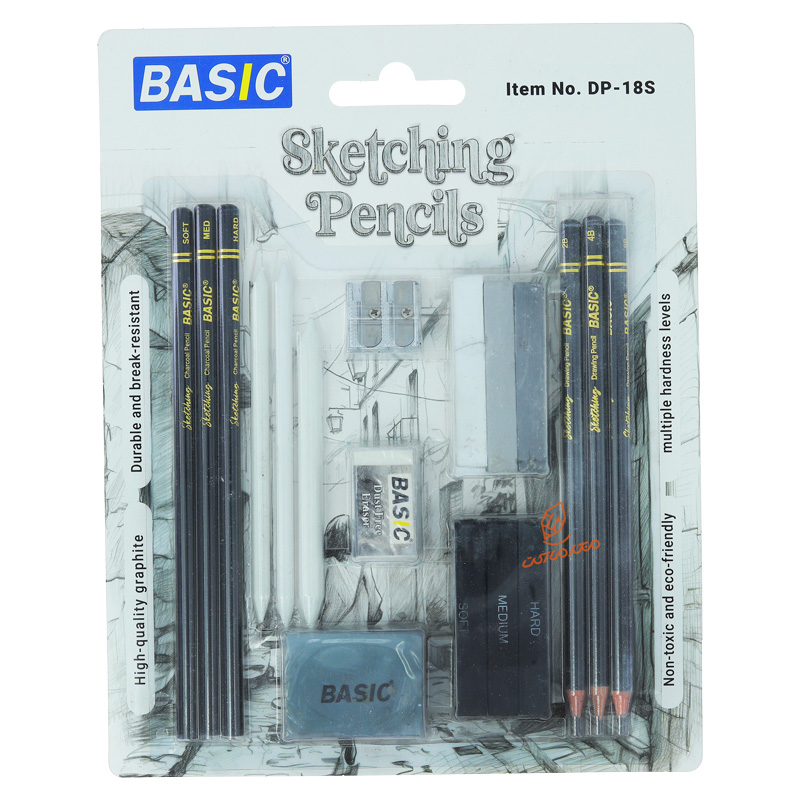 ست طراحی 18 تکه DP-18S بیسیک BASIC