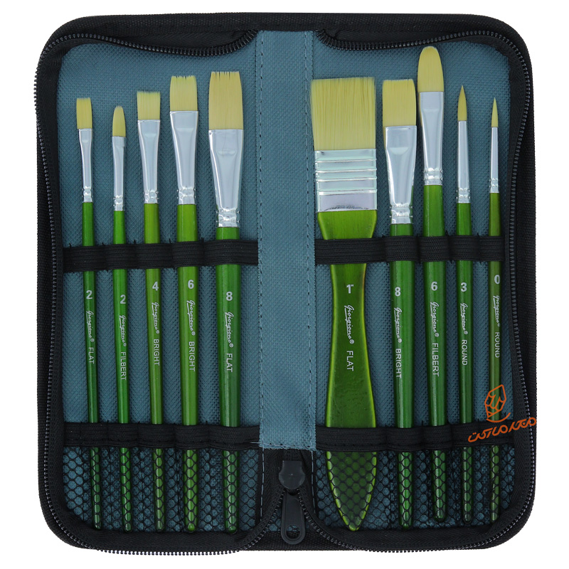 ست قلم مو میکس 10 عددی به همراه کیف G-F200 جورجیونه GIORGIONE (8).jpg