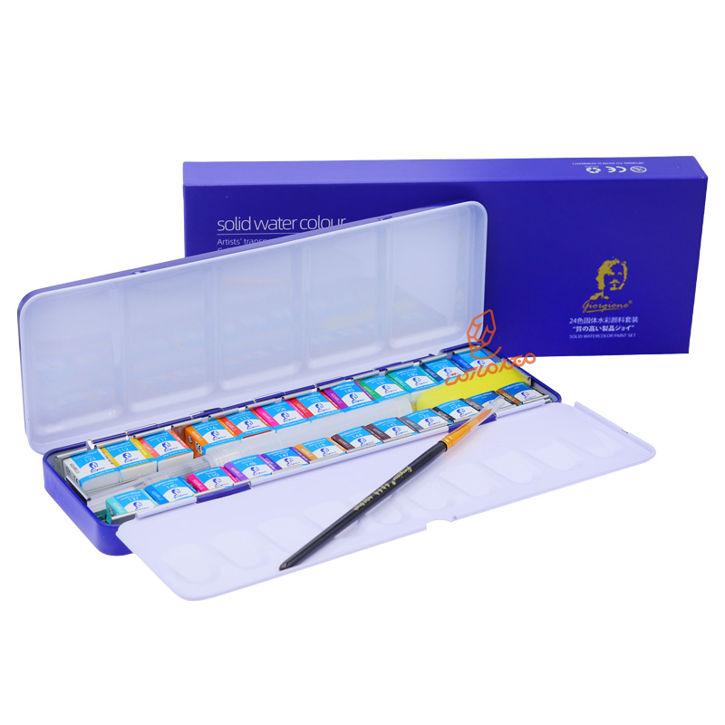 آبرنگ حرفه ای 24 رنگ جورجیون GFGIORGIONE