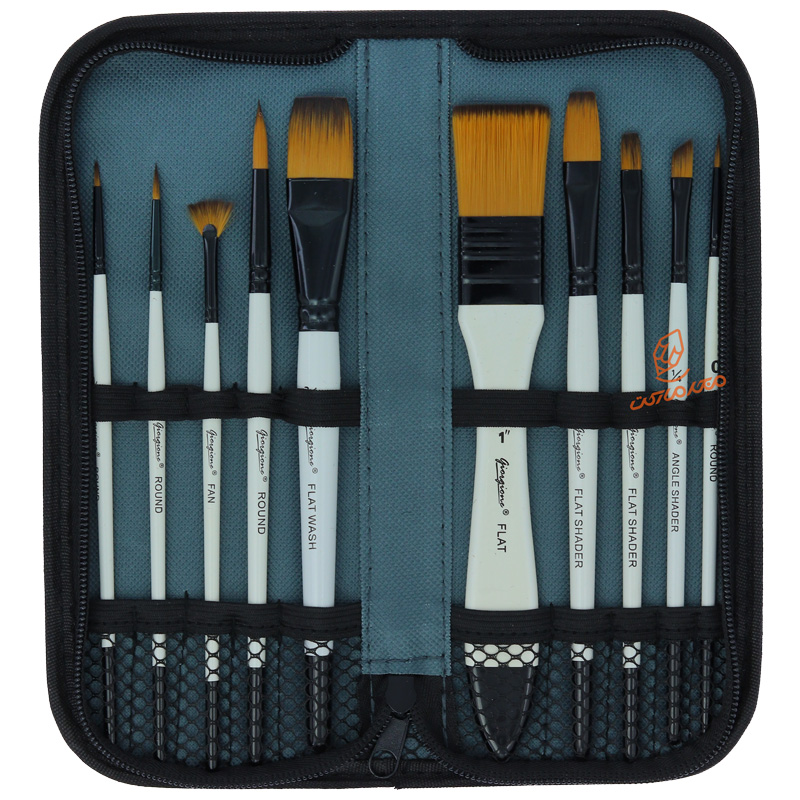 ست قلم مو میکس 10 عددی به همراه کیف G-F400 جورجیونه GIORGIONE (3).jpg