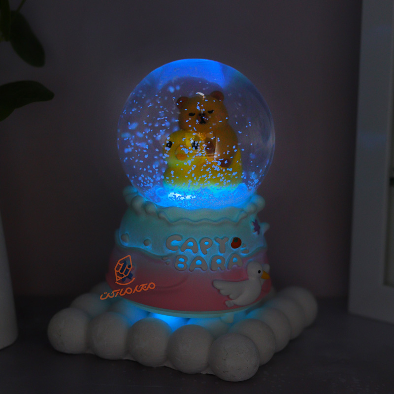 گوی فانتزی چراغ دار 12 سانت مدل دیزنی کد B-02 (4).jpg