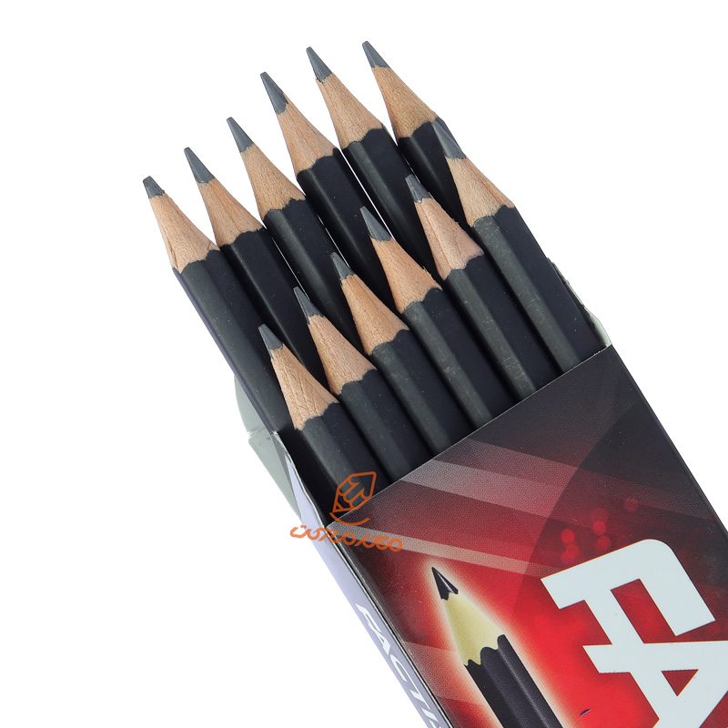 مداد مشکی 12 عددی مدل NEGRO فکتیس FACTIS (5).jpg