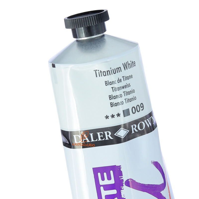 رنگ روغن دالر رونی 200 میل TITANIUM WHITE 009 سری GRADUATE (2).jpg