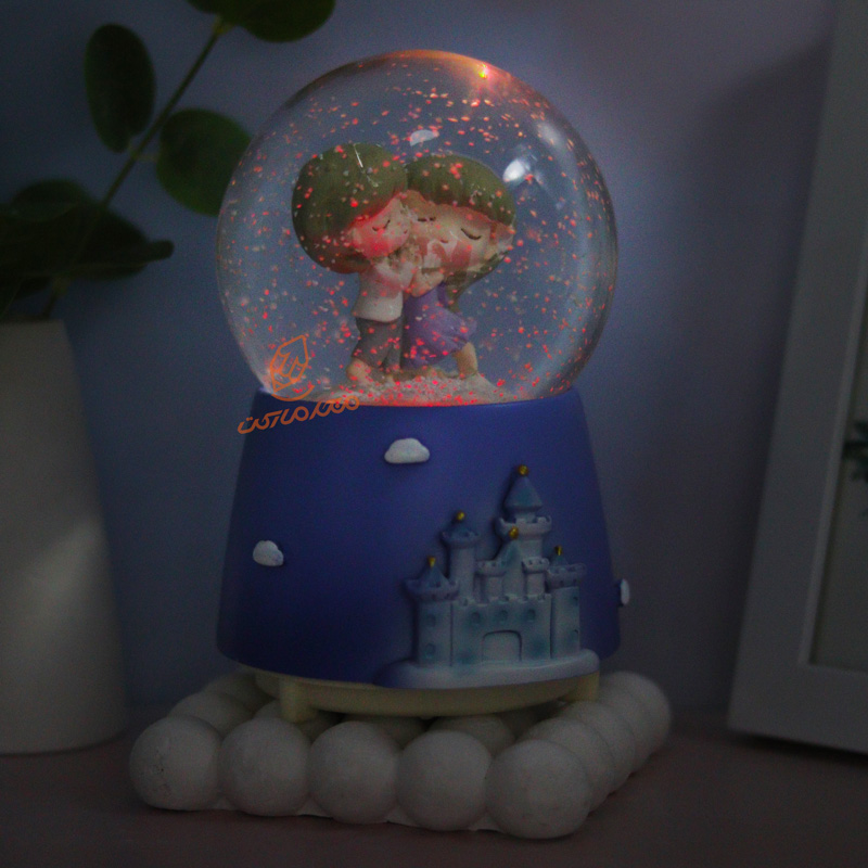  گوی فانتزی چراغ دار 16 سانت مدل Sweet Love کد A-04 (21).jpg