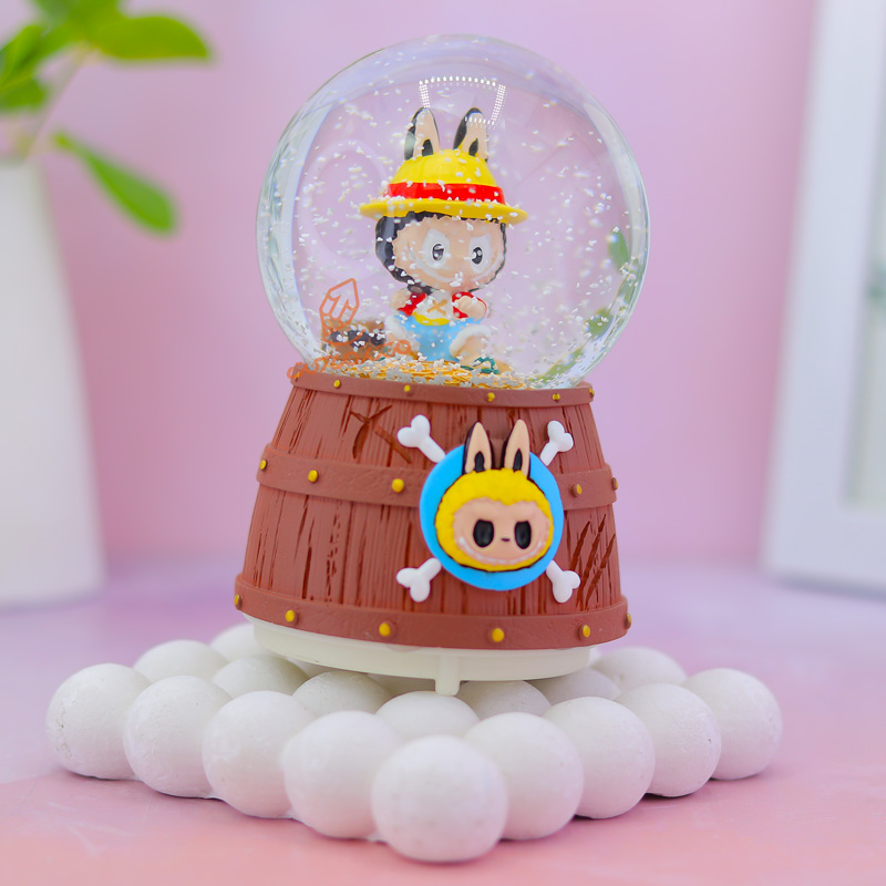 گوی فانتزی چراغ دار 12 سانت مدل لبوبو کد B-05 (6).jpg