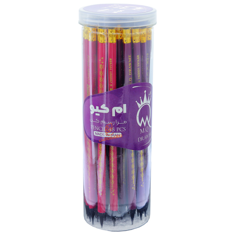 مداد مشکی 48 عددی 3 گوش ام کیو  MQ (4).jpg