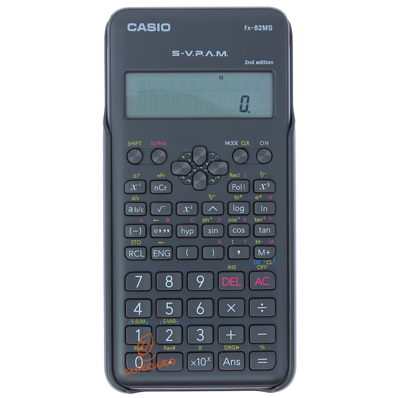 ماشین حساب مهندسی اصلی مدل FX-82MS کاسیو CASIO