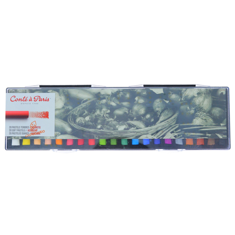 پاستل گچی 20 رنگ کنته پاریس CONTE A PARIS