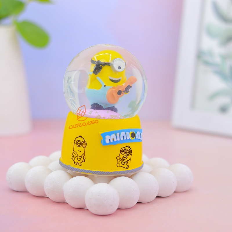 گوی فانتزی چراغ دار 10 سانت مدل مینیون کد C-03 (2).jpg