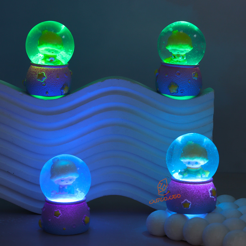  گوی فانتزی چراغ دار 7 سانت مدل شازده کوچولو کد D-03 (1).jpg