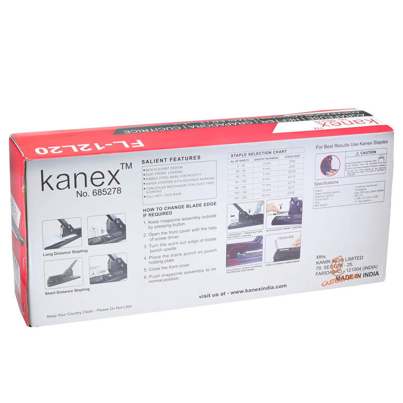 منگنه صحافی 12L20 کانکس kanex (2).jpg