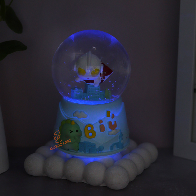 گوی فانتزی چراغ دار 12 سانت مدل ابر قهرمان کد B-03 (11).jpg