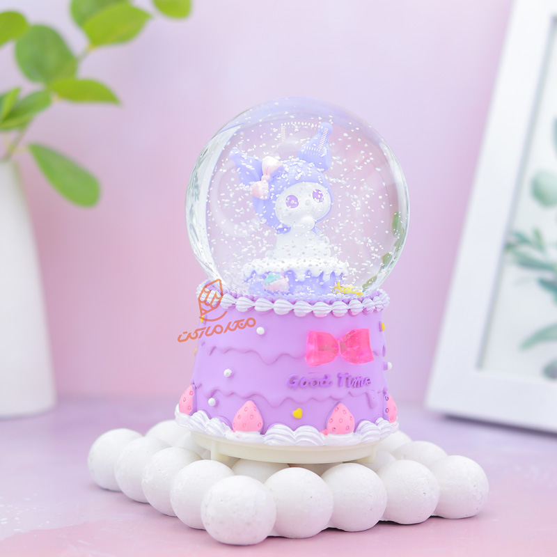 گوی فانتزی چراغ دار 12 سانت مدل کرومی کد B-04 (9).jpg