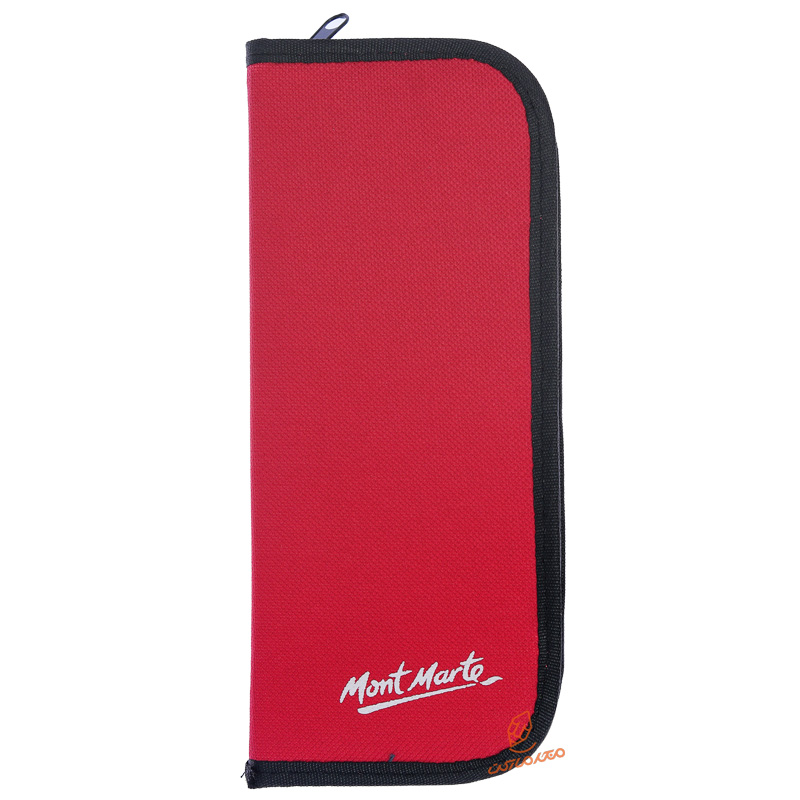 ست قلم مو میکس (مخصوص اکریلیک) 10 عددی به همراه کیف 0030 مونمارت MONTMART (1).jpg