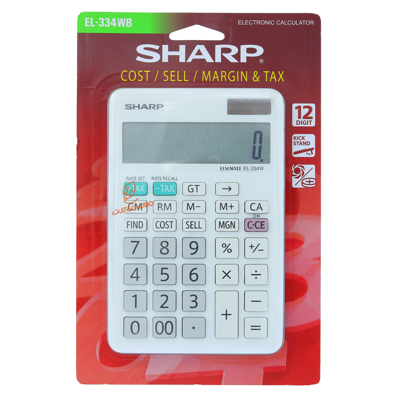 ماشین حساب مدل LE-334 شارپ SHARP