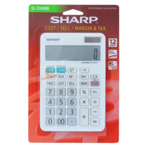 ماشین حساب مدل LE-334 شارپ SHARP