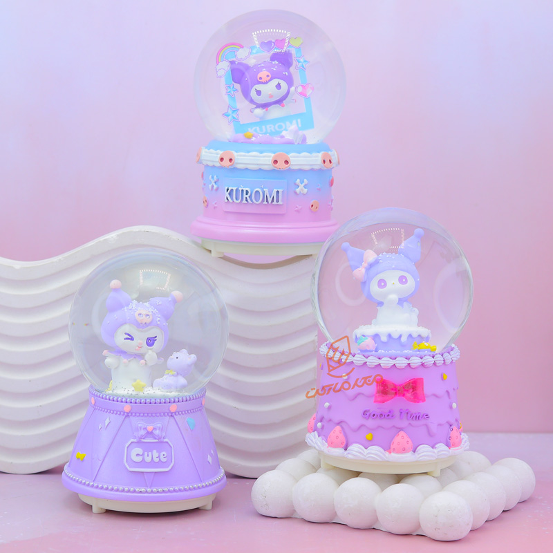 گوی فانتزی چراغ دار 12 سانت مدل کرومی کد B-04