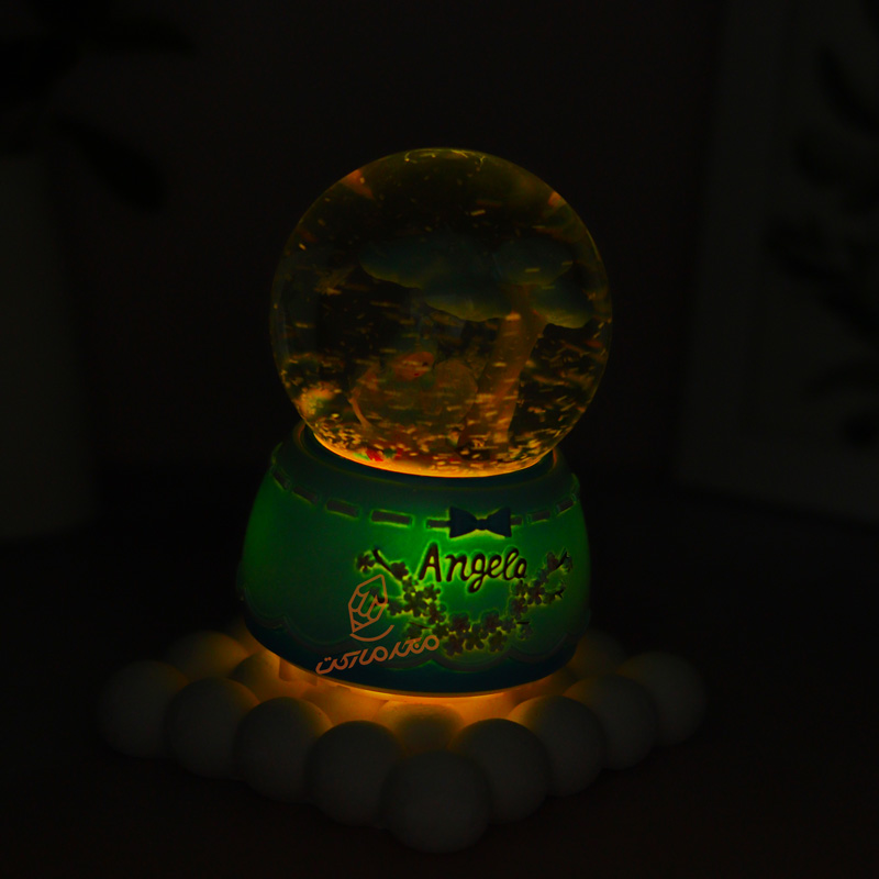 گوی فانتزی چراغ دار 12 سانت مدل Sweet Love کد B-01 (3).jpg