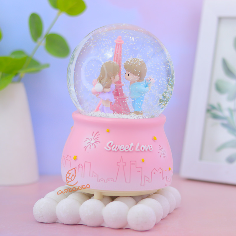  گوی فانتزی چراغ دار 16 سانت مدل Sweet Love کد A-04 (16).jpg