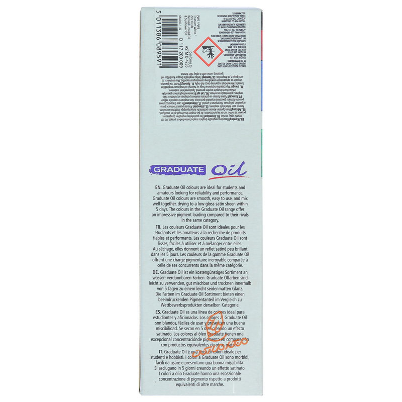 رنگ روغن دالر رونی 200 میل TITANIUM WHITE 009 سری GRADUATE (4).jpg